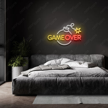 'Times Up' Neon Sign by Neon Icons